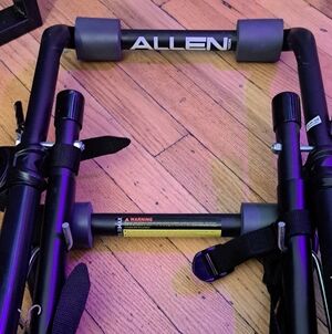 Allen Sports Deluxe 2-Bike Trunk Mount Rack - 102DN-R